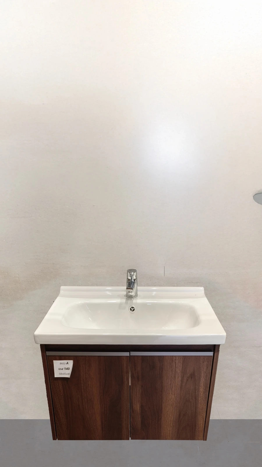 MUEBLE AEREO CON BACHA (A) 60x48x40 (B602-A)