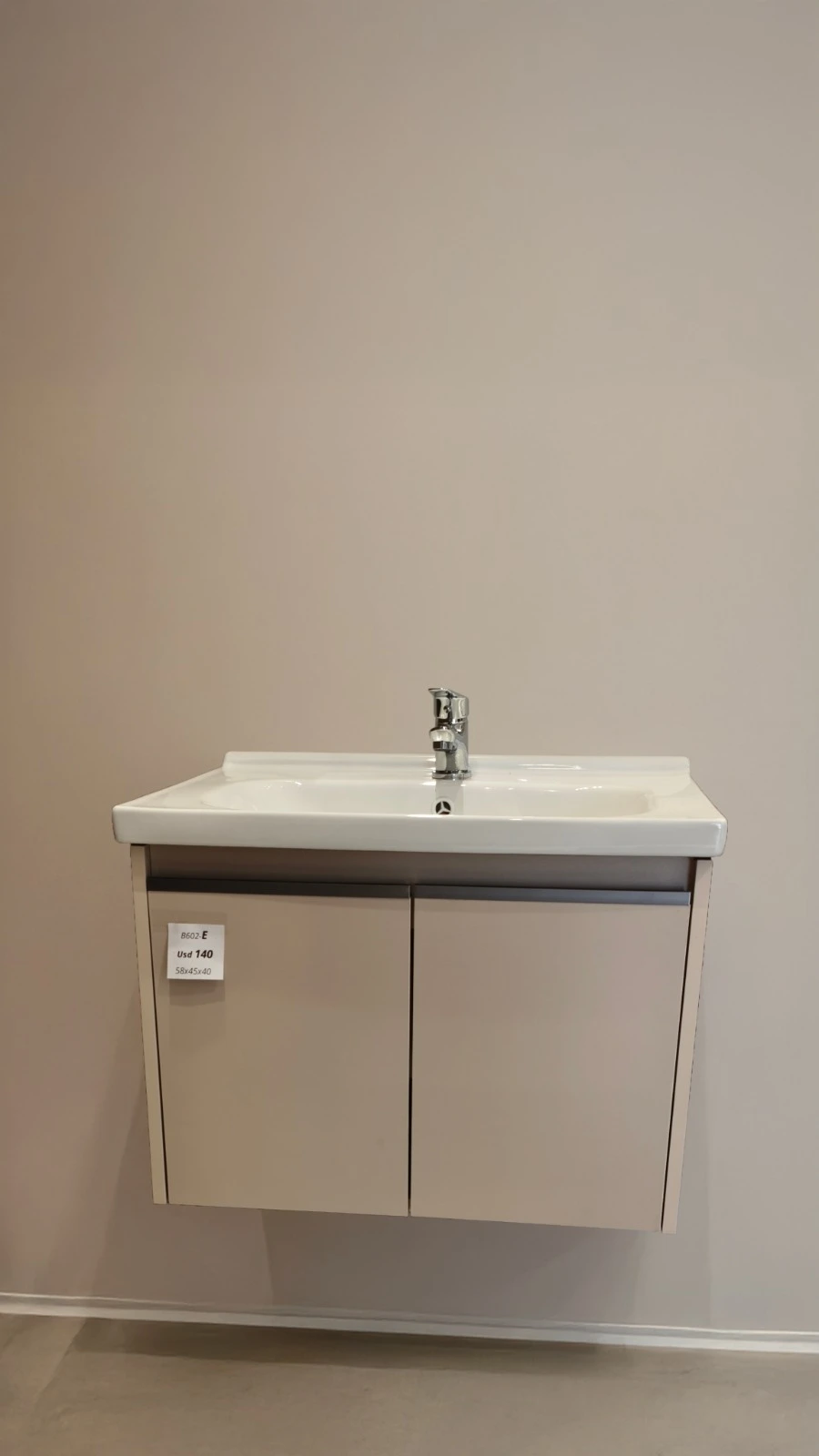 MUEBLE AEREO CON BACHA (E) 60x48x40 (B602-E)