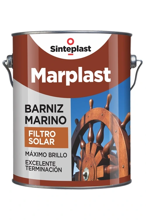 Barniz 1/4 Lts Marplast NATURAL Brillante 1/4 Lts Sinteplast