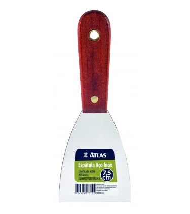 Atlas Espatula Inox Para Yeso 6155/12 80mm.