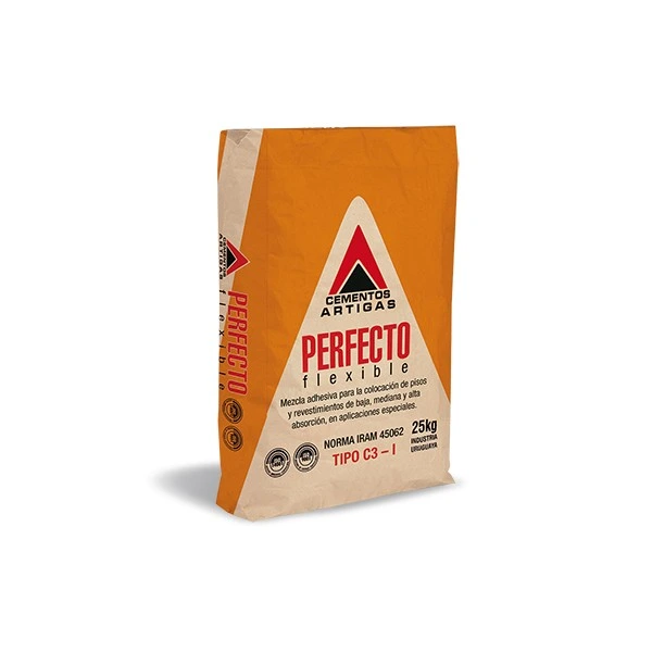 CEMENTO PERFECTO FLEXIBLE 25 KG – ARTIGAS