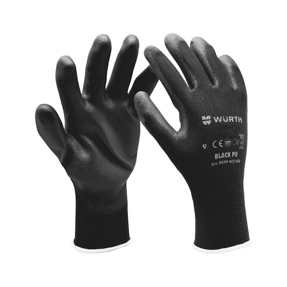 WURTH GUANTE NEGRO 0899402409/410