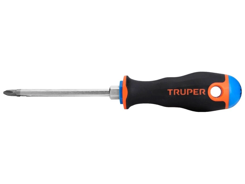 TRUPER DESTORNILLADOR 1/4X4» PTA. MAGNETICA