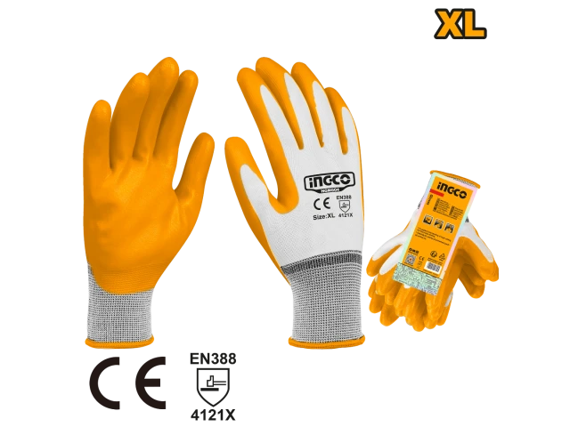 INGCO GUANTE NITRILO TALLE XL INGCO