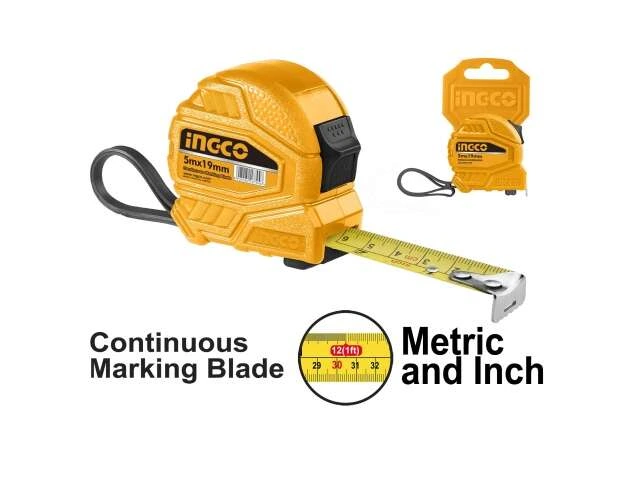 INGCO CINTA METRICA 5MTS X 19MM INGCO
