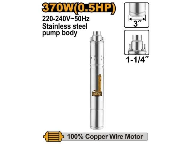 INGCO BOMBA SUMERGIBLE 0.5 HP_SPW3701