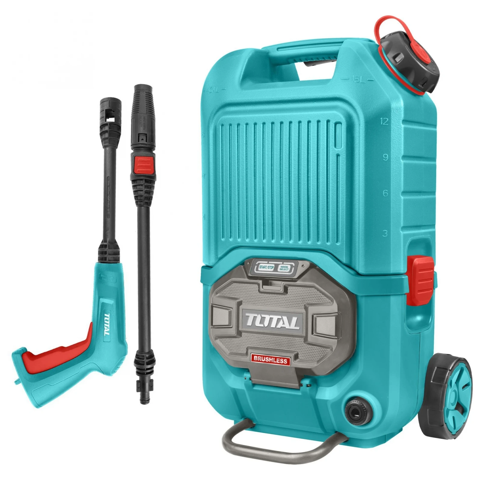 TOTAL TOOLS HIDROLAVADORA 40V(20+20) 80BAR_TPWLI4006