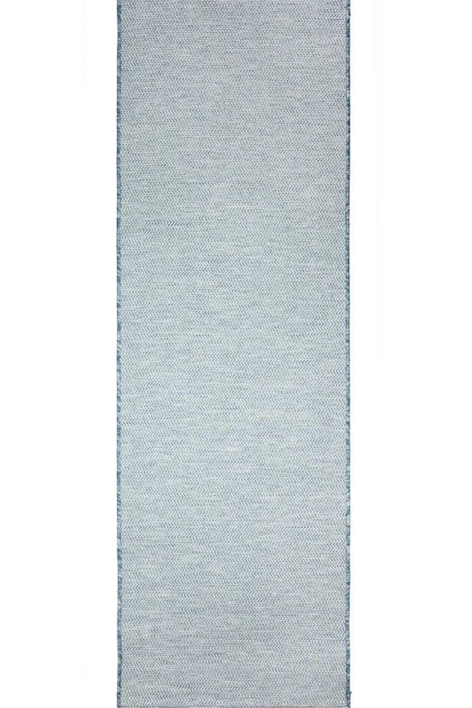Terraza - ALFOMBRA TERRAZA 21419 067X200 IVORY/SILVER/BLUE (UNIDAD)