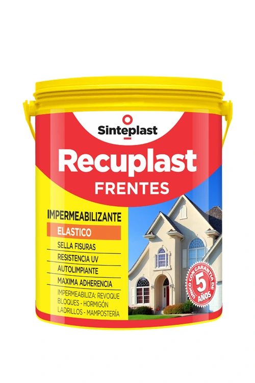 RECUPLAST FRENTES BLANCO 4 LT