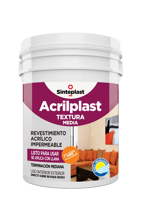 ACRILPLAST TEXTURA REVESTIMIENTO MEDIO 25.KG