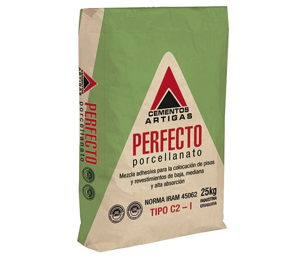 CEMENTO  PORCELANATO PERFECTO X 25 KG
