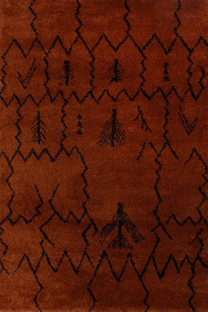 ROYAL NOMADIC - ALFOMBRA ROYAL NOMADIC RON/5404/1H95/ 160X230 COPPER/CHOCOLATE (UNIDAD)