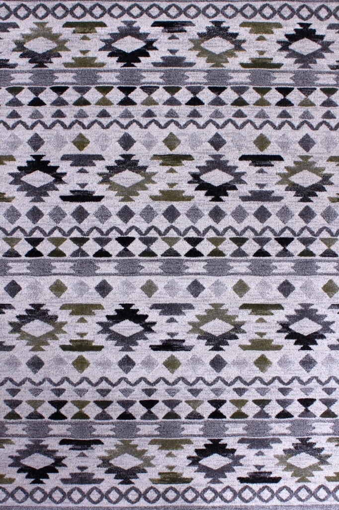 FIRENZE - ALFOMBRA FIRENZE FIR/6225/6S16/160X230 PAPER WHITE/GREEN (UNIDAD)