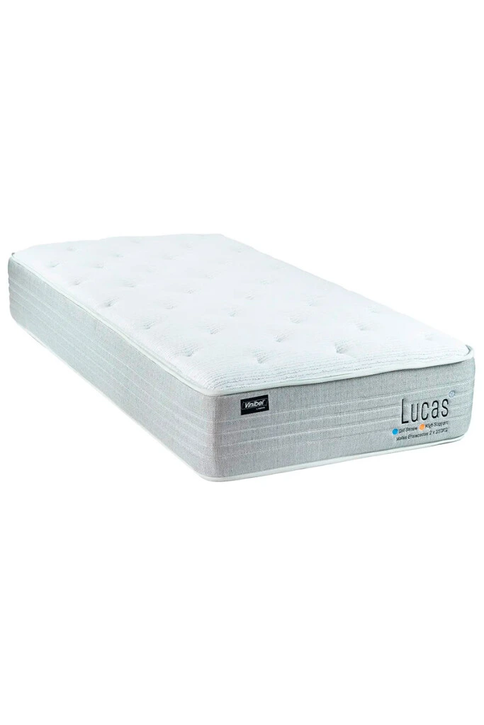 New Lucas - COLCHON DE RESORTES 1 PLAZA NEW LUCAS 088X188X30CM (UNIDAD)