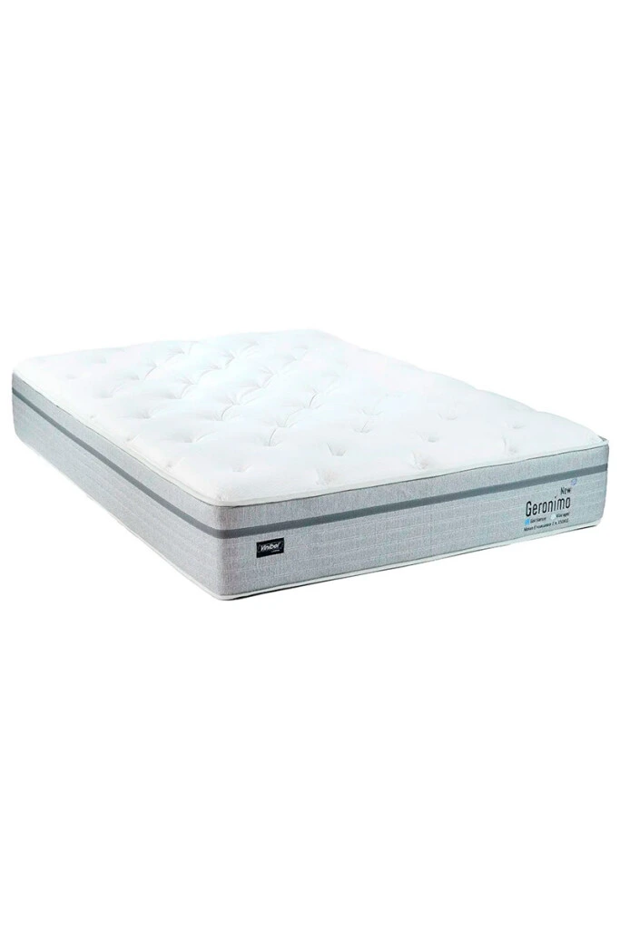New Geronimo - COLCHON DE RESORTES 2 PLAZAS NEW GERONIMO 138X188X32CM (UNIDAD)
