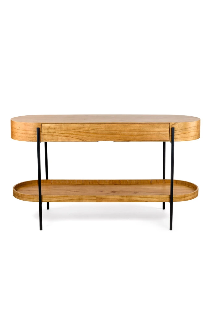 LUGO - CONSOLA LUGO CINAMOMO NATURALE 140X48X76H CM (UNIDAD)