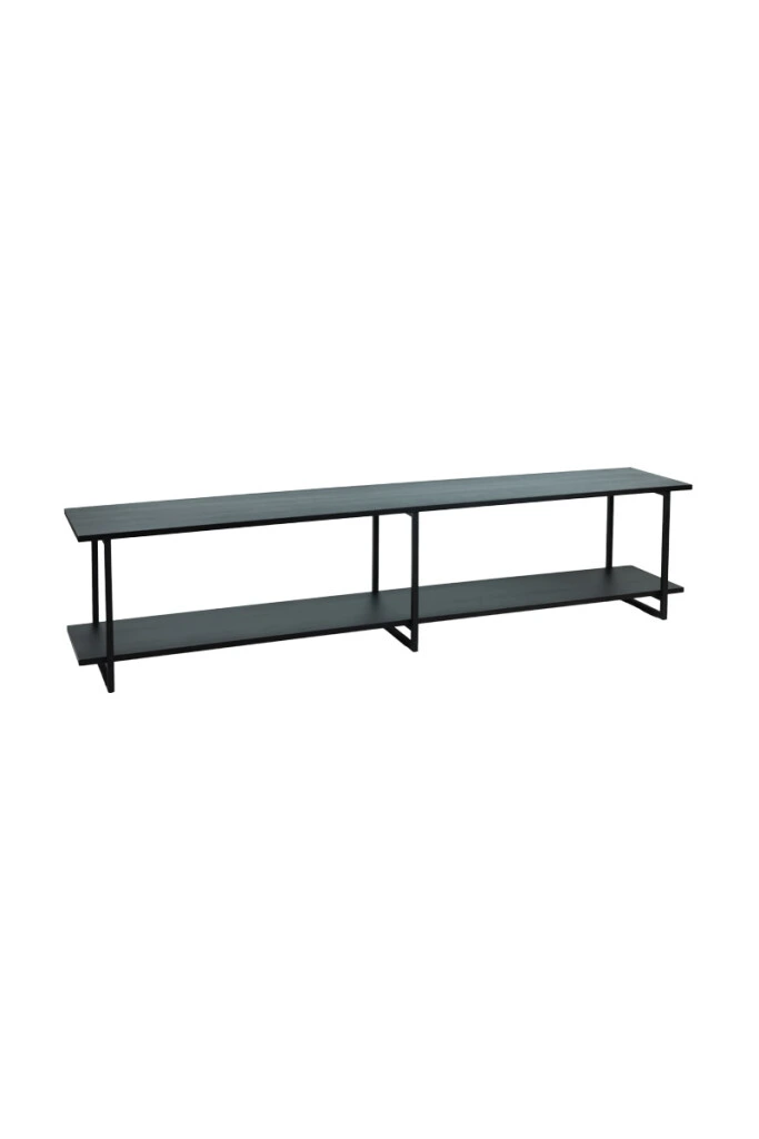 Abruzzo - RACK ABRUZZO NEGRO 220X40X50H CM (UNIDAD)