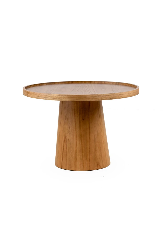 ELARA - MESA DE LIVING ELARA ALTA CINAMOMO NATURAL 60X60X42H CM (UNIDAD)