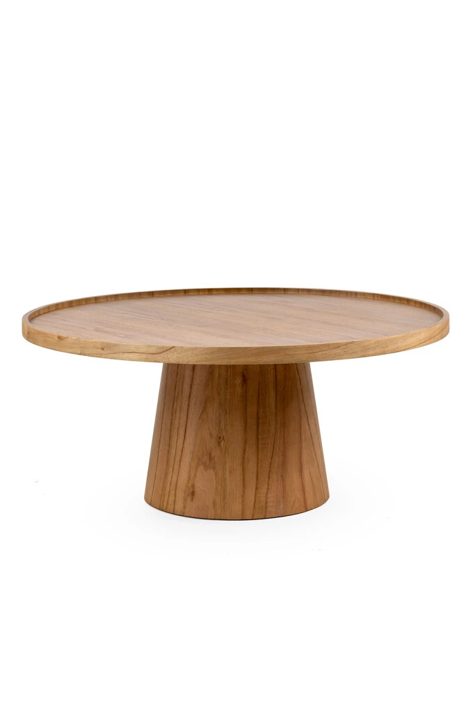 ELARA - MESA DE LIVING ELARA BAJA CINAMOMO NATURAL 80X80X36H CM (UNIDAD)