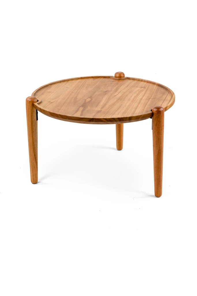 JADE - MESA DE LIVING JADE ALTA IN NATURA 60X60X30H CM (UNIDAD)