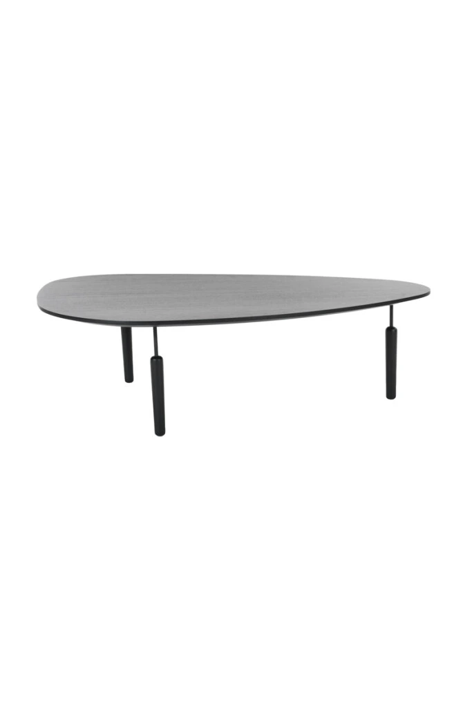 Piemont - MESA DE LIVING PIEMONT CINAMOMO NEGRA 100X68X32H CM (UNIDAD)