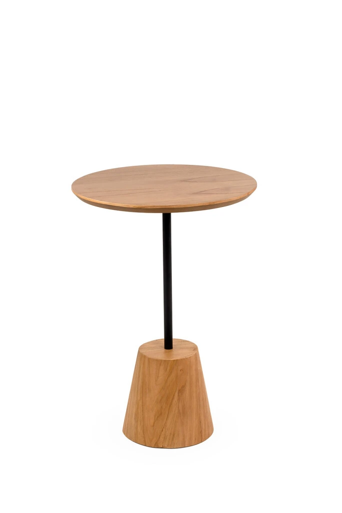 Petala - MESA LATERAL PETALA P CINAMOMO 30X30X48H CM (UNIDAD)