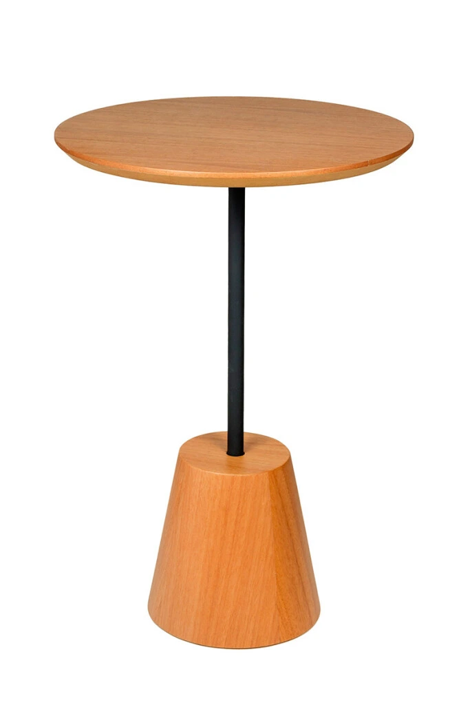 Petala - MESA LATERAL PETALA P IN NATURAL 30X30X48H CM (UNIDAD)