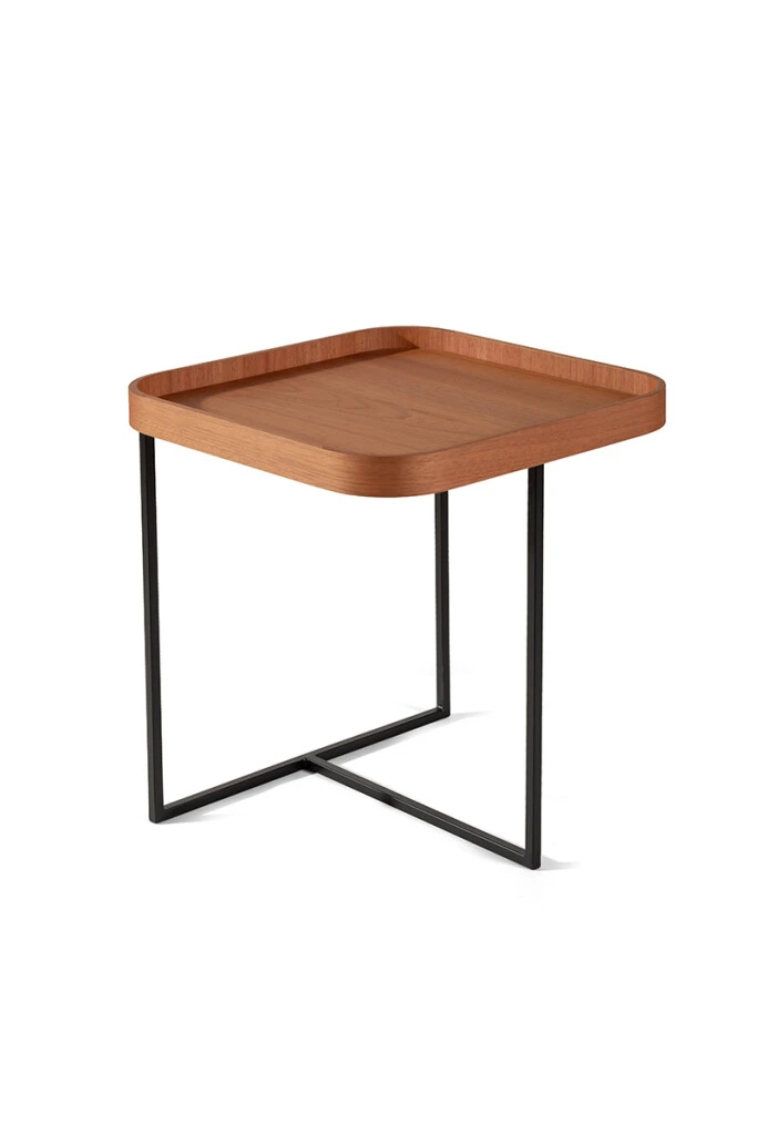 Live - MESA LATERAL LIVE ALTA IN NATURA 55X55X58H CM (UNIDAD)