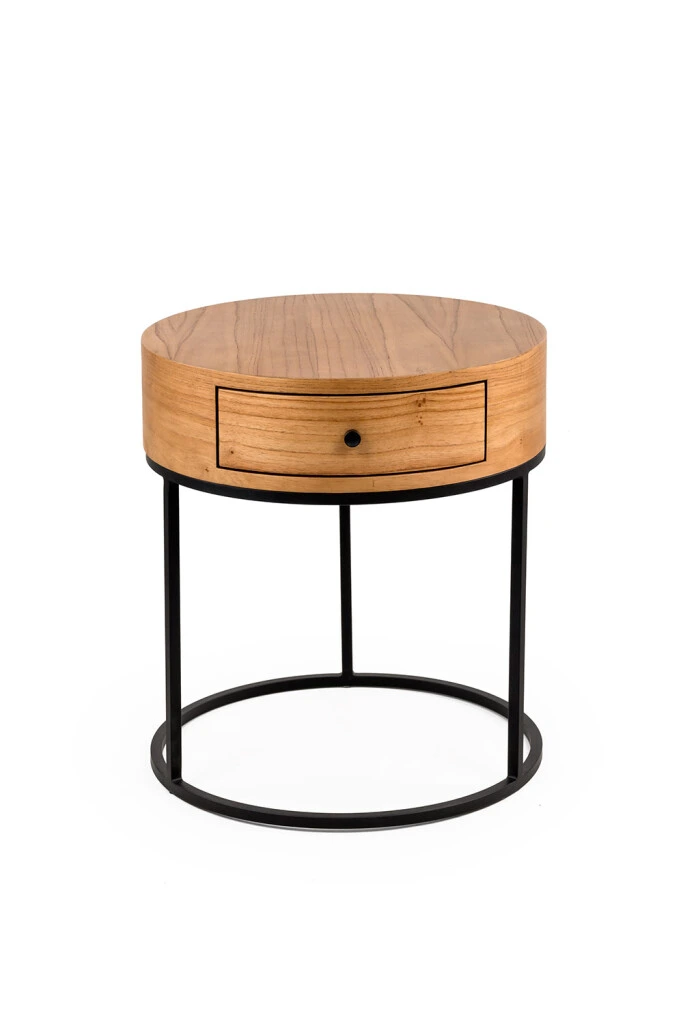 PETRA ML - MESA DE LUZ PETRA CINAMOMO 51X51X54H (UNIDAD)