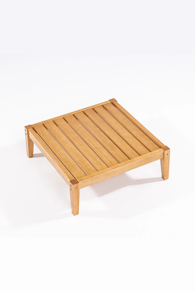 CANNES MC - MESA DE CENTRO CANNES 70x70x25CM JATOBA (UNIDAD)