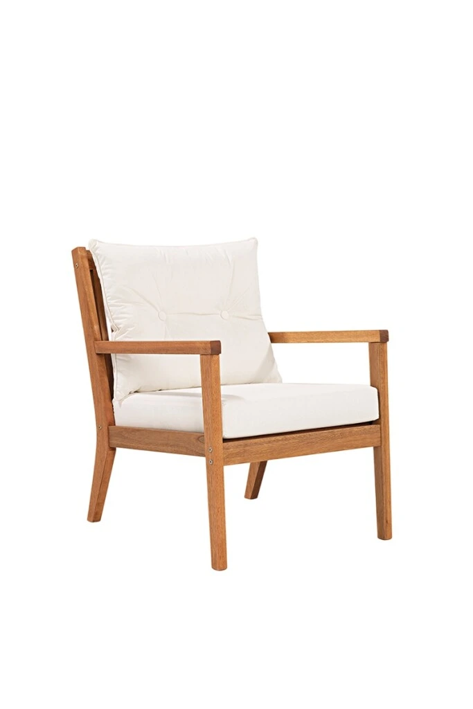 RIADE POLTRONA - POLTRONA RIADE ACQUABLOCK CRUDO 62x75x81CM JATOBA (UNIDAD)