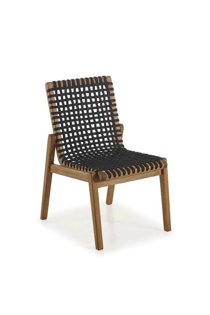 TRACO SILLA - SILLA TRACO CUERDA NEGRA 56x62x85CM JATOBA (UNIDAD)