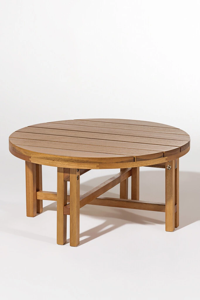 LACUNA MC - MESA DE CENTRO LACUNA 70x70x35CM JATOBA (UNIDAD)