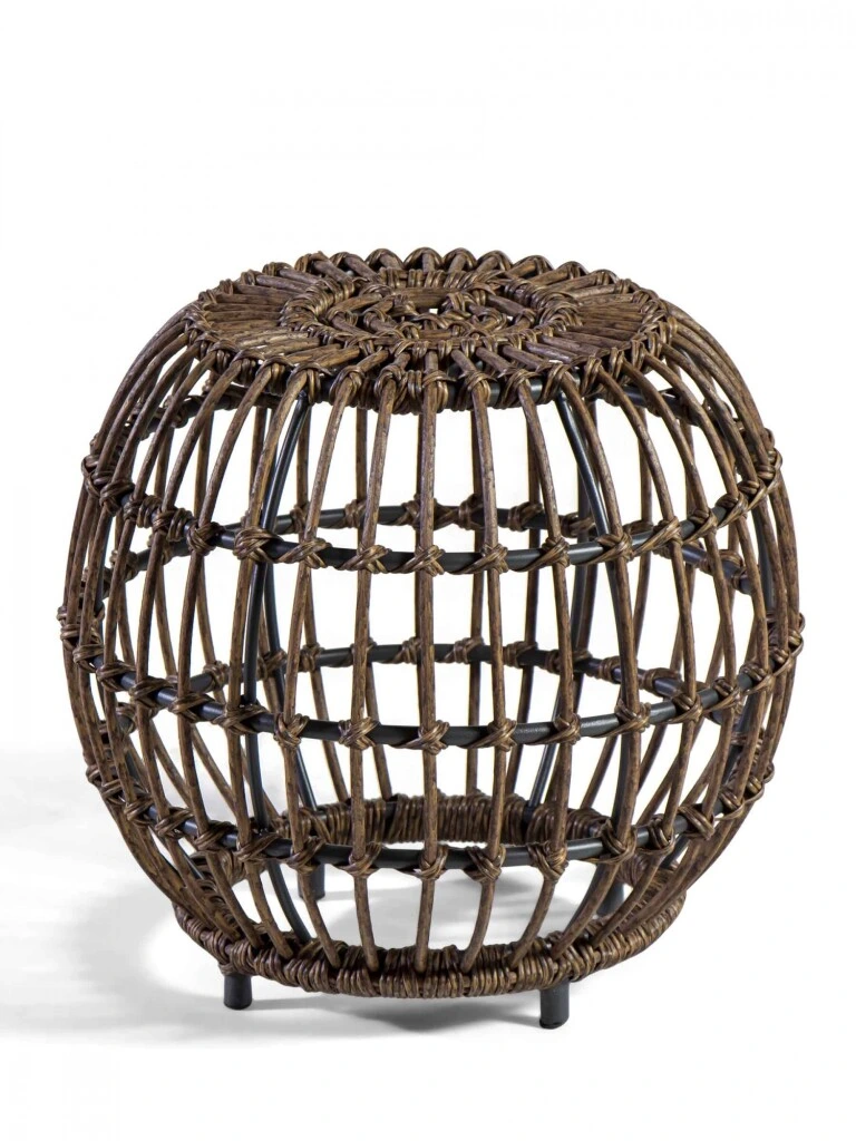 Tambo P - MESA AUXILIAR TAMBO P RATTAN 2154T DIA.50X48H CM (UNIDAD)