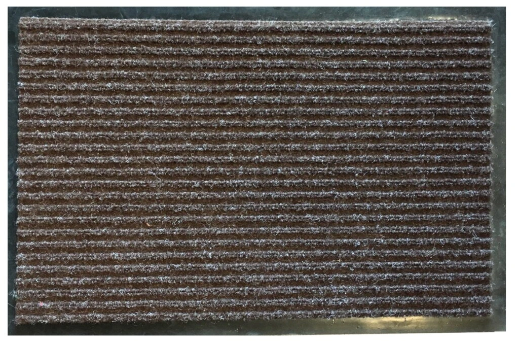 FELPUDO DOUBLE RIBBED - FELPUDO DOUBLE RIBBED 1002 BROWN 60X40CM (UNIDAD)