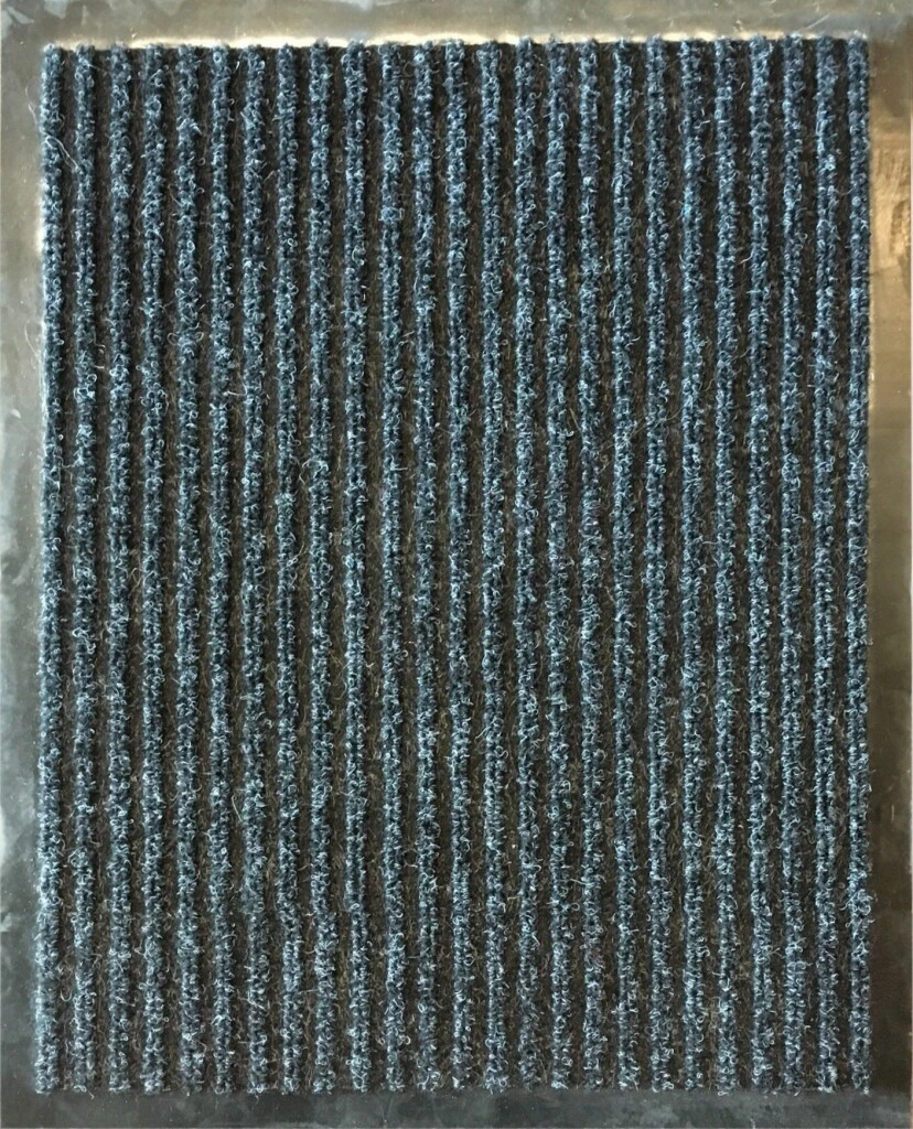 FELPUDO DOUBLE RIBBED - FELPUDO DOUBLE RIBBED 1006 BLACK 120X150CM (UNIDAD)
