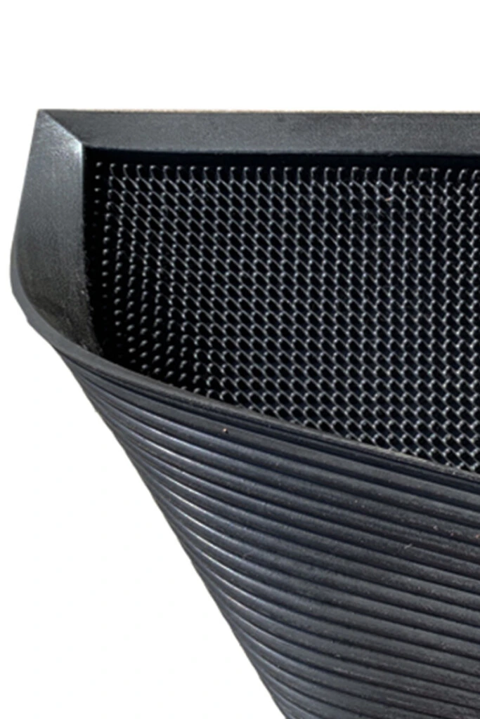 SANITIZER RUBBER MAT - FELPUDO PEDILUVIO SANITIZER RUBBER MAT 60X40CM SM604012 BLACK (UNIDAD)