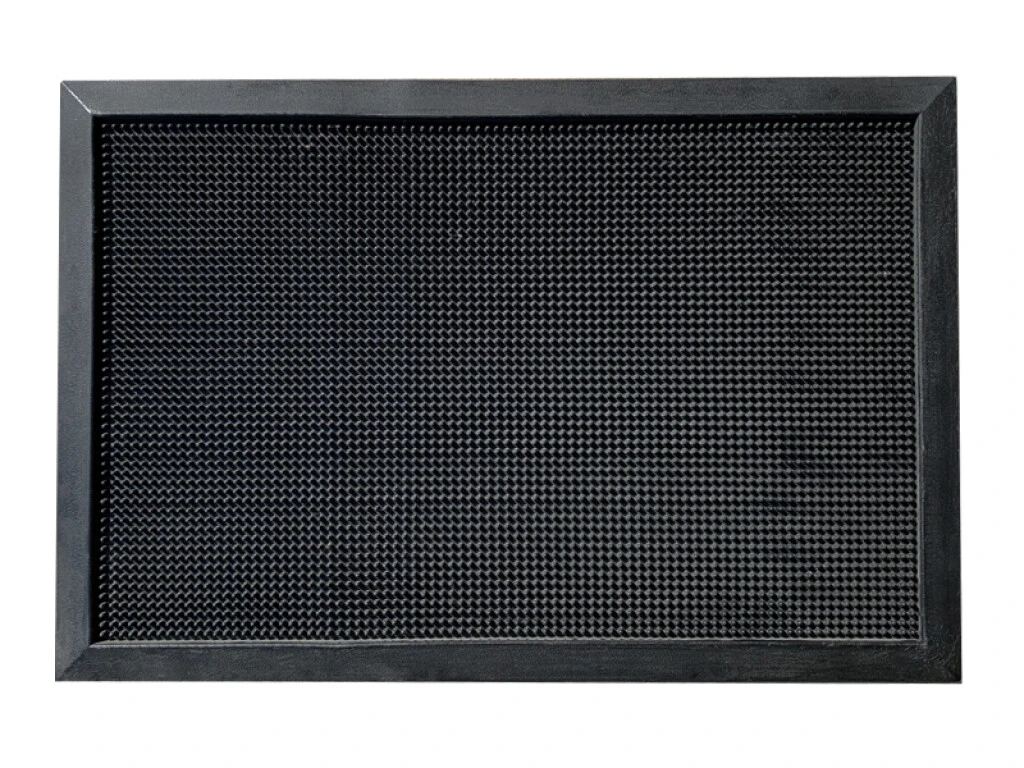 SANITIZER RUBBER MAT - FELPUDO PEDILUVIO SANITIZER RUBBER MAT 100X81CM SM1008116 BLACK (UNIDAD)