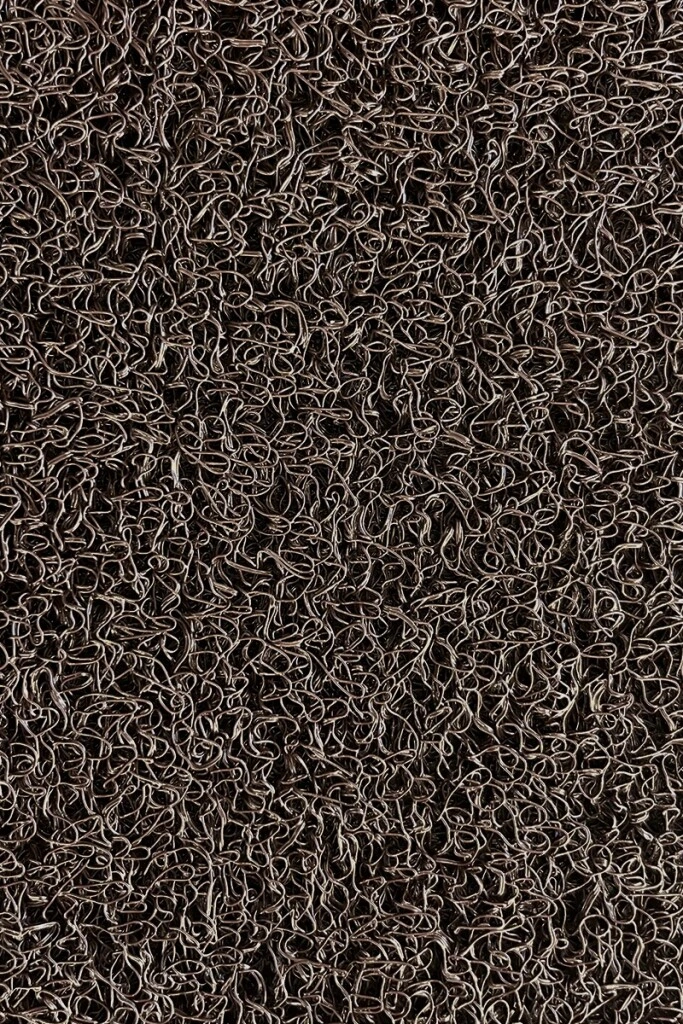 CUSHION MAT MEDIUM - FELPUDO CUSHION MAT PVC 'MEDIUM B' 2105 BROWN C/BASE ANCHO 1,22M (M)