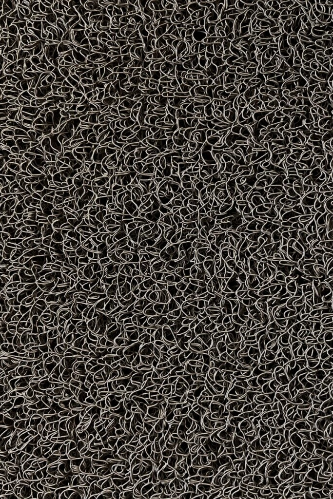 CUSHION MAT MEDIUM BR - FELPUDO CUSHION MAT PVC 'MEDIUM BR' 0101 GRIS CON BASE ANCHO 1,20M (M)