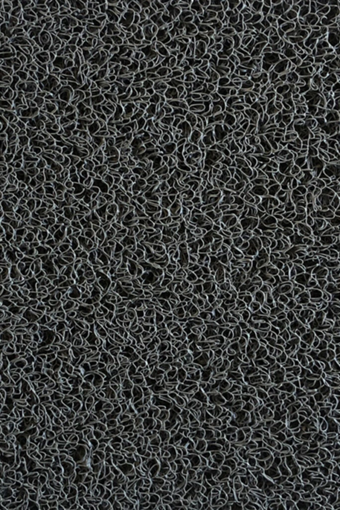 CUSHION MAT MEDIUM BR - FELPUDO CUSHION MAT PVC 'MEDIUM BR' 0201 GRIS GRAFITO CON BASE (M)