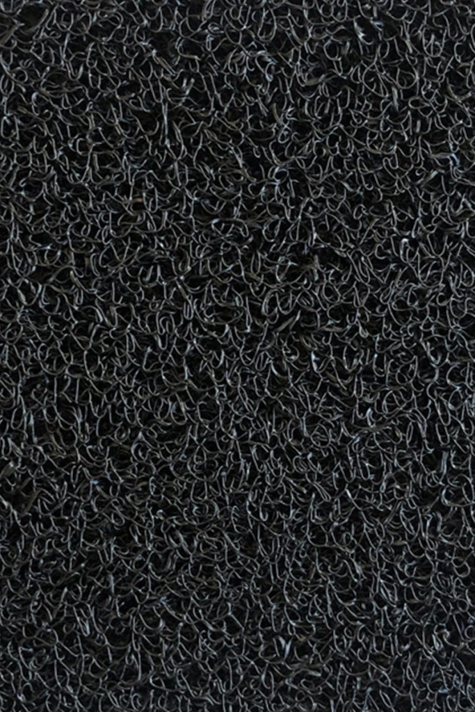 CUSHION MAT MEDIUM BR - FELPUDO CUSHION MAT PVC 'MEDIUM BR' 0301 NEGRO CON BASE ANCHO 1,20M (M)