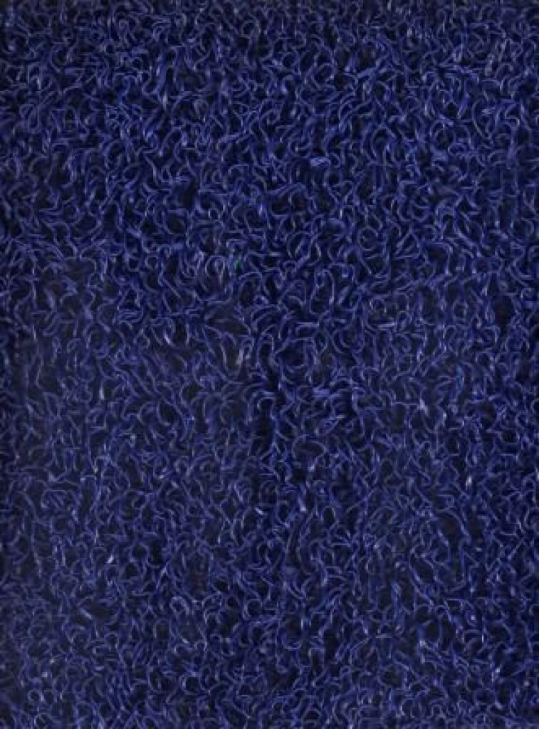 CUSHION MAT HEAVY - FELPUDO CUSHION MAT PVC 'HEAVY D' 4103 BLUE CON BASE ANCHO 1,22M (M)