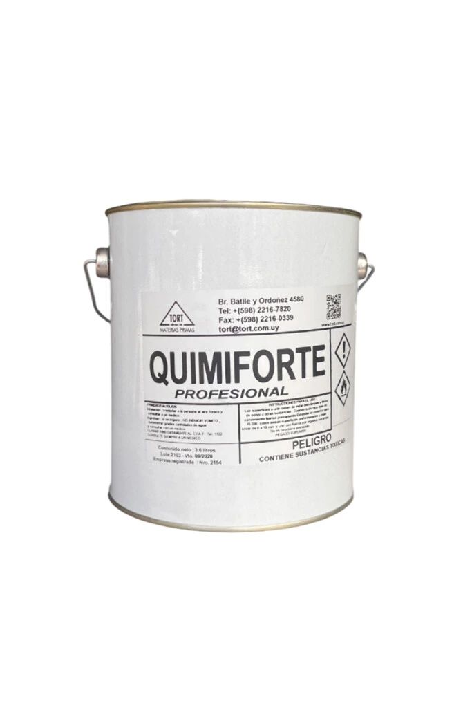 ADHESIVOS - CEMENTO DE CONTACTO QUIMICOLLA EXTRA FORTE LATA 3,60 LTS (UNIDAD)