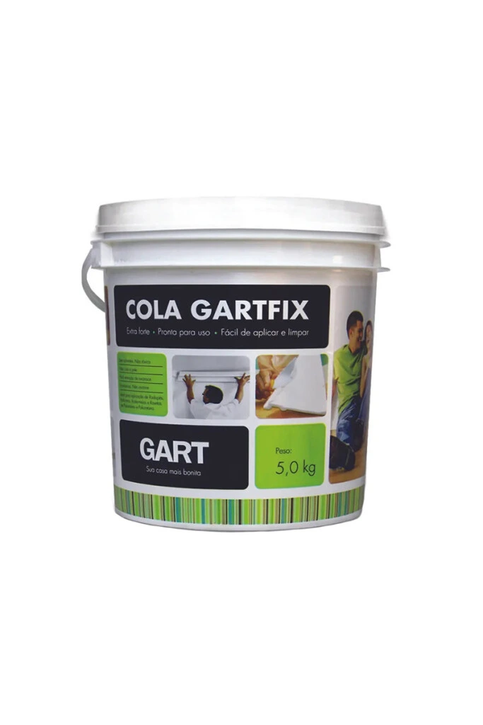 GARTFIX - ADHESIVO GARTFIX PARA ZOCALOS O PANELES POLIESTIRENO LATA 5KG (UNIDAD)