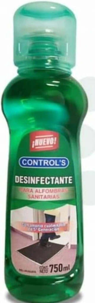 DESINFECTANTE CONTROL´S - DESINFECTANTE PARA ALFOMBRA SANITARIA CONTROL´S ENVASE 750ML (UNIDAD)