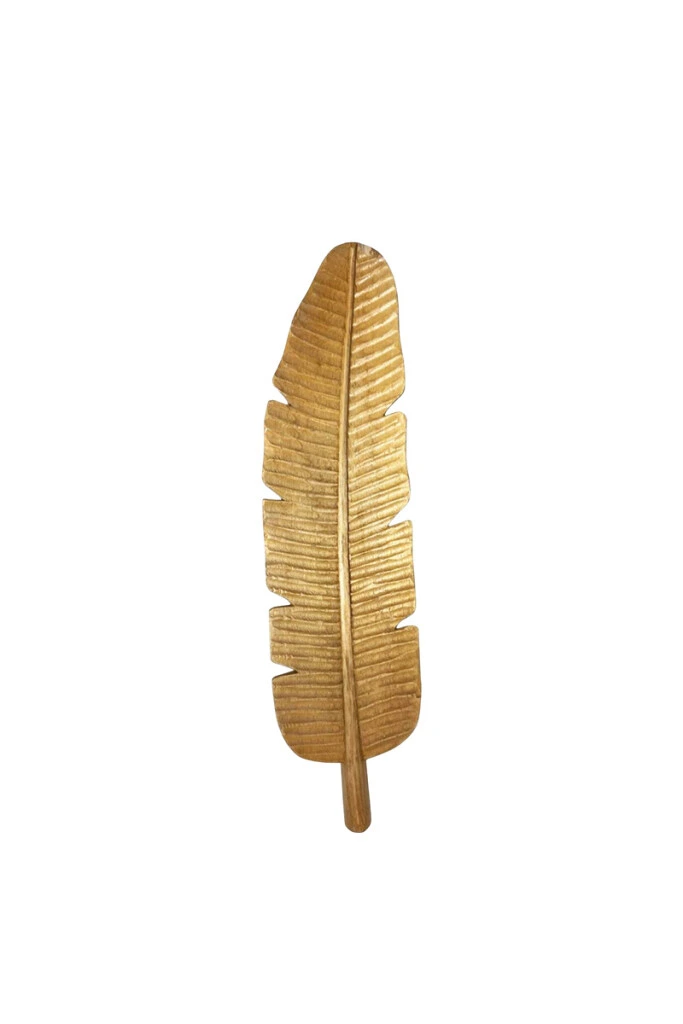 ADORNOS - CENTRO DE MESA TROPICAL LEAF NATURAL 81X22X10H CM (UNIDAD)