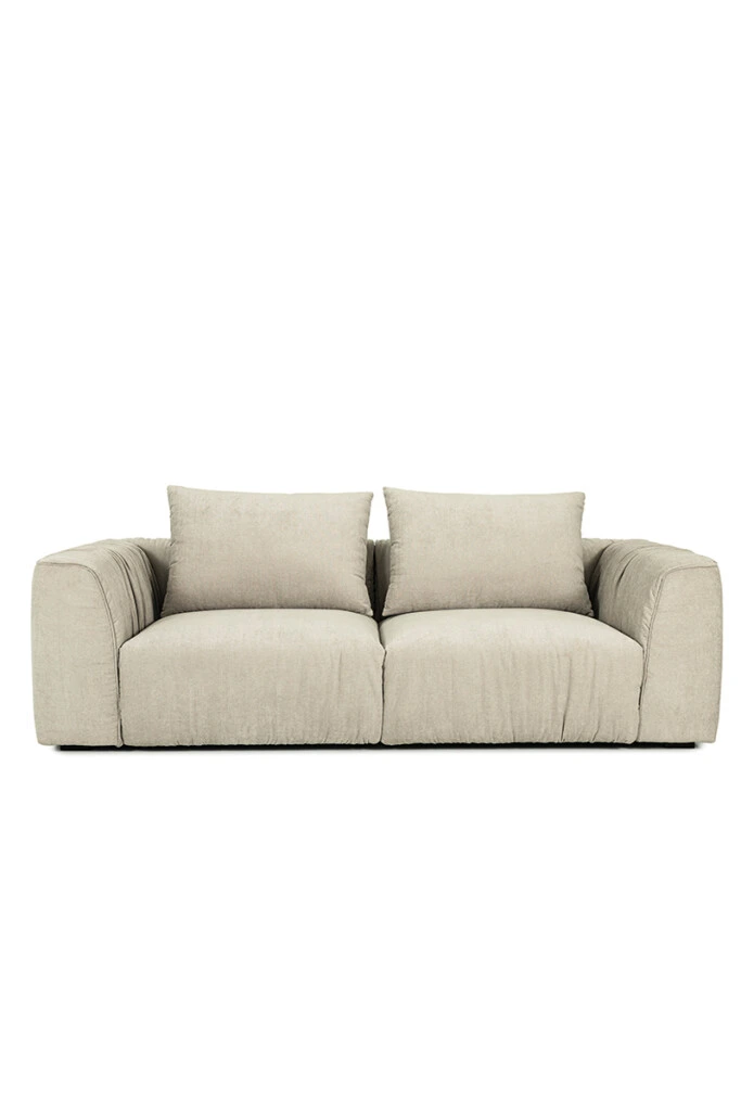 CORSO - SOFA CORSO 236X105X80CM TELA BEIGE (UNIDAD)