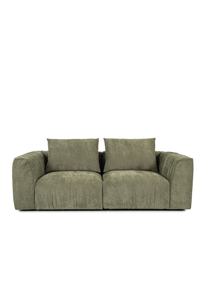 CORSO - SOFA CORSO 216X105X80CM TELA VERDE (UNIDAD)