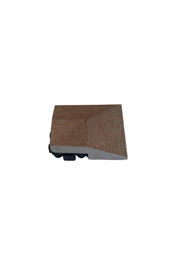 ESQUINERO EASY DECK - ESQUINERO EASY DECK PA001 COFFEE 75X75X22MM (UNIDAD)